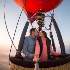 Романтический полет на воздушном шаре